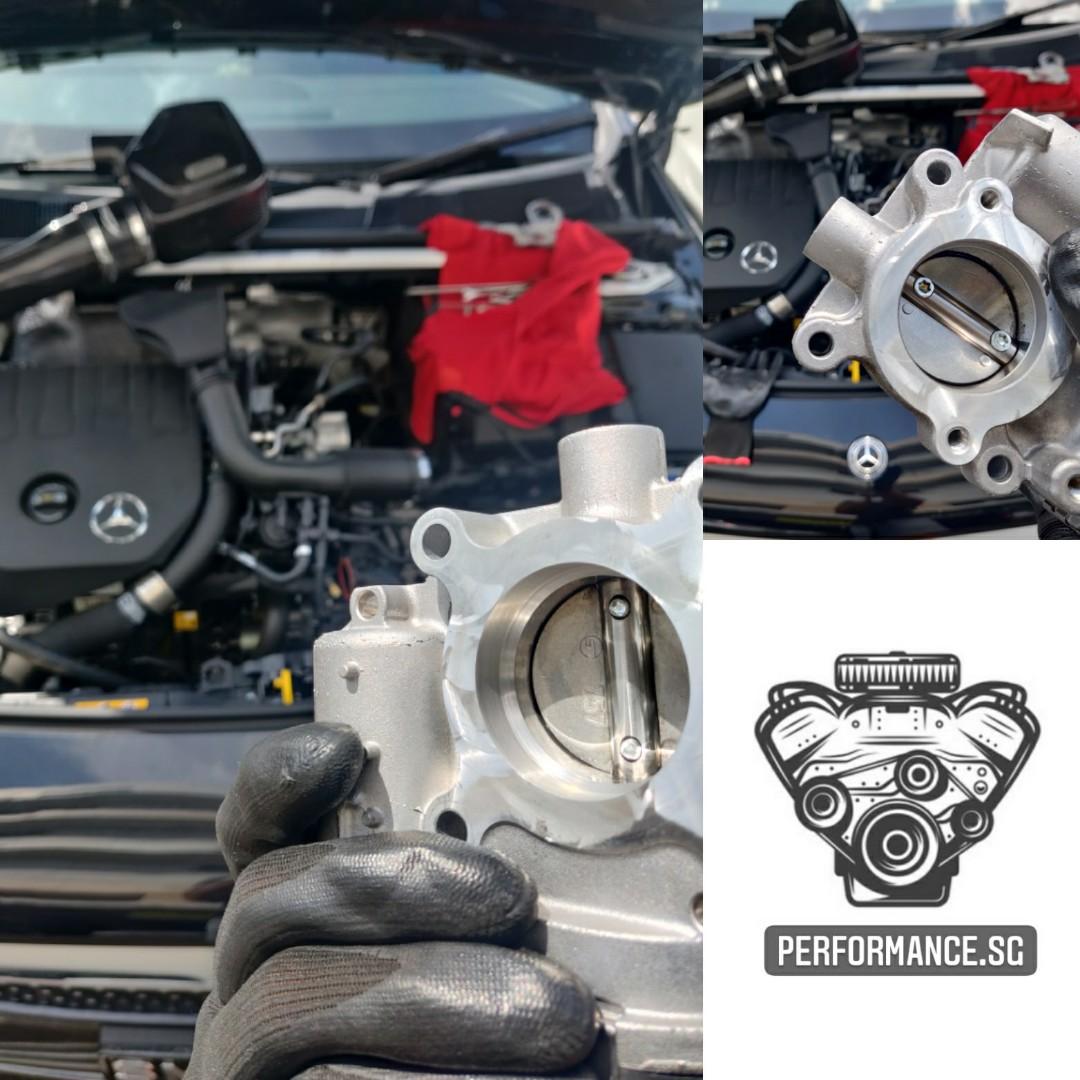 Throttle body porting and polishing w204 w207 w212 x156 x253 w213 w117