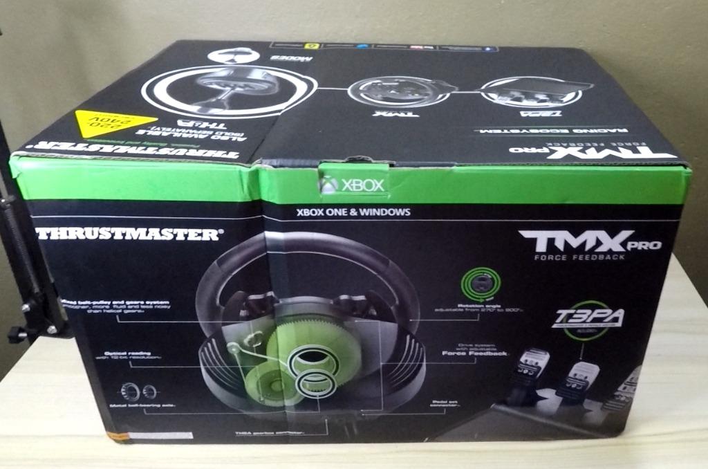 Thrustmaster TMX / FORCE FEEDBACK / xbox / pc / unboxing 