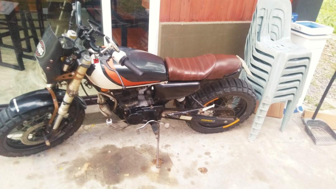 tmx 155 modified to scrambler