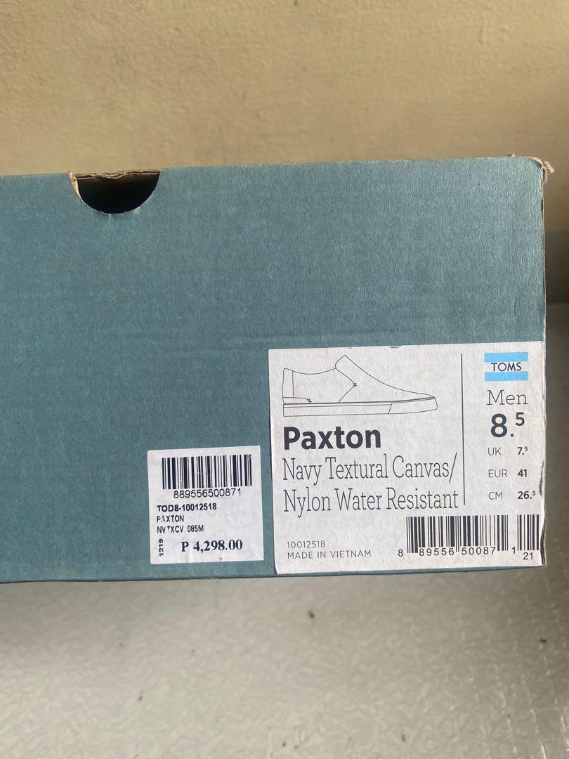 Toms paxton deals navy