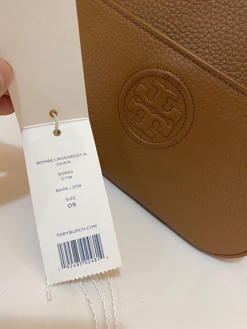 Authentic Tory Burch Bombe Crossbody with Chain