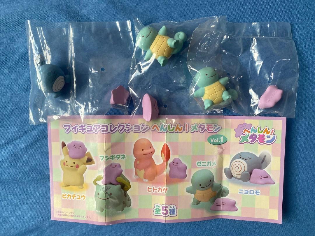 Pokemon Ditto Transform Clefairy Mini Figure Gacha Gachapon