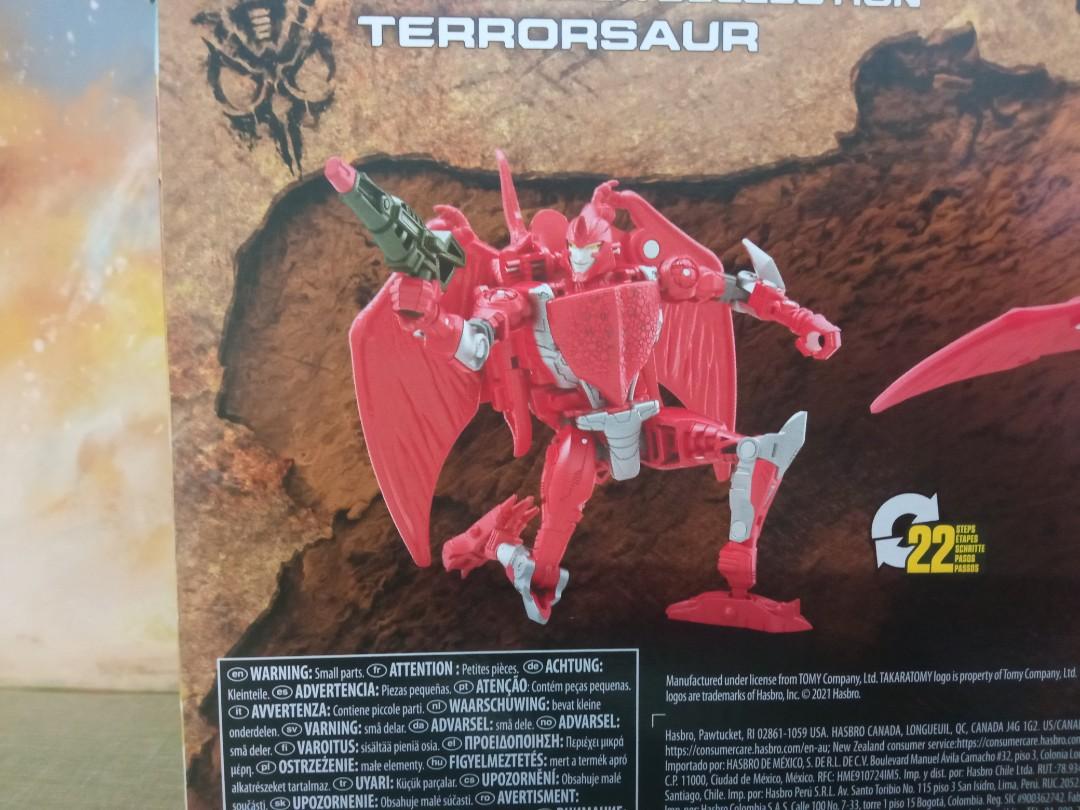 Transformers Kingdom Golden Disk Collection Deluxe Terrorsaur, Hobbies & Toys, Toys & Games on