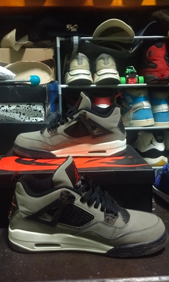 Jordan 4 travis on sale olive