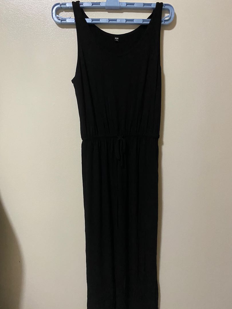 Uniqlo Maxi black dress, Women's Fashion, Dresses & Sets, Dresses on ...