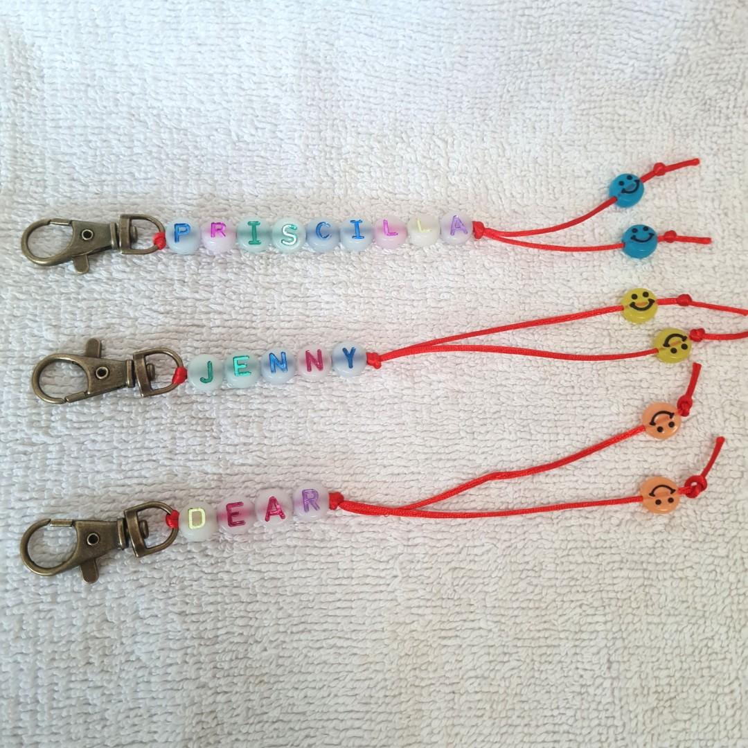 Chloe personalized alphabet bag charm cheap