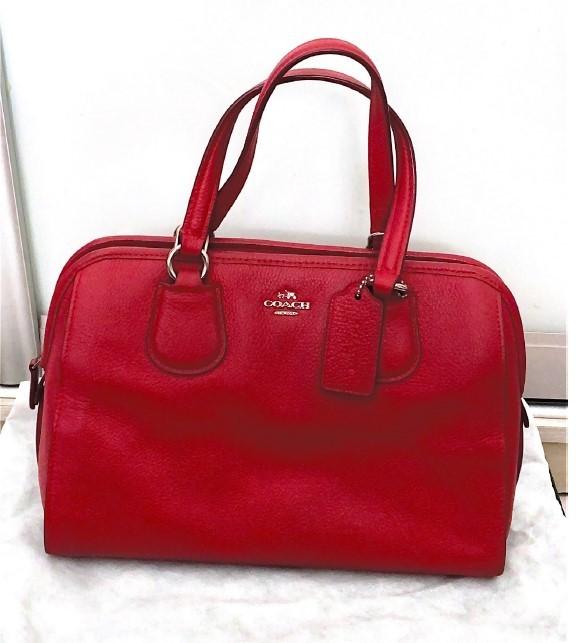 Coach pebbled nolita satchel deals