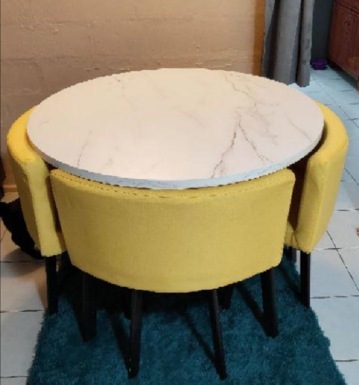 Used dining table, Furniture & Home Living, Furniture, Tables & Sets on