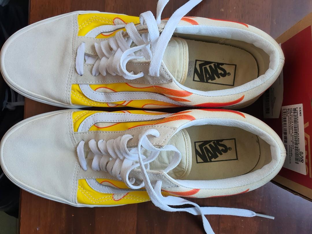 Vans Old Skool flame