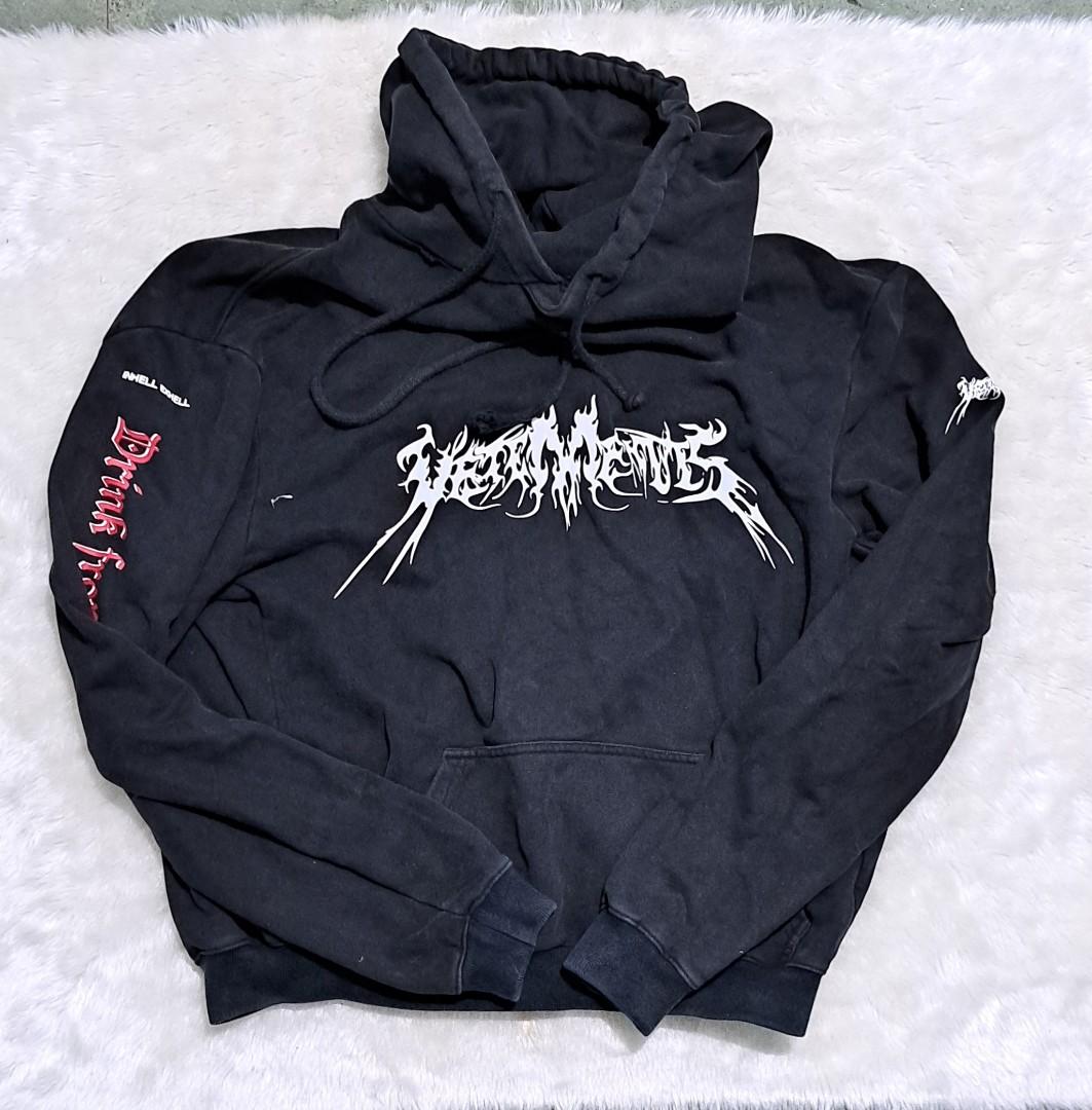 Vetements gothic hoodie discount