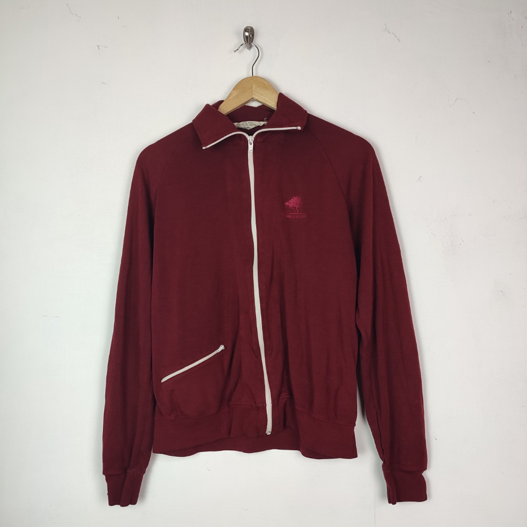 Vintage 1980's Rainbow Sportswear Quarterzip fleece, Men's Fashion