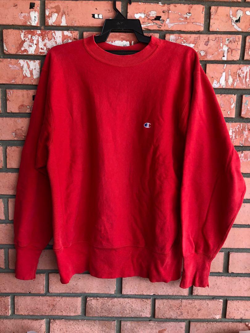 Vintage 70s champion reverse weave sweatshirt, Men's Fashion