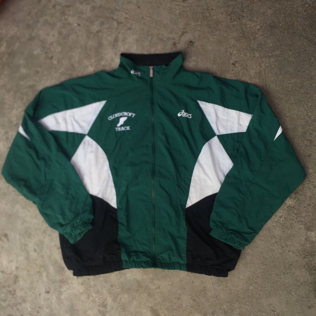 Vintage Asics Windbreaker Jacket, Men's 
