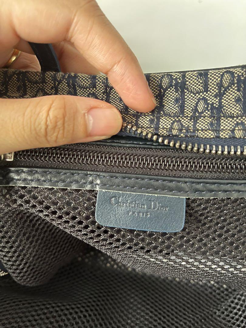 Vintage Dior Oblique Bag Organizer (Category: Luxury Bags & Wallets) located in Pasig City. Submitted by amvnaval (Listing ID 1170072942, Image 3). Description: Minimal signs of usage only Rate is 8/0 Few rubs on corners As is where is no other inclusions .