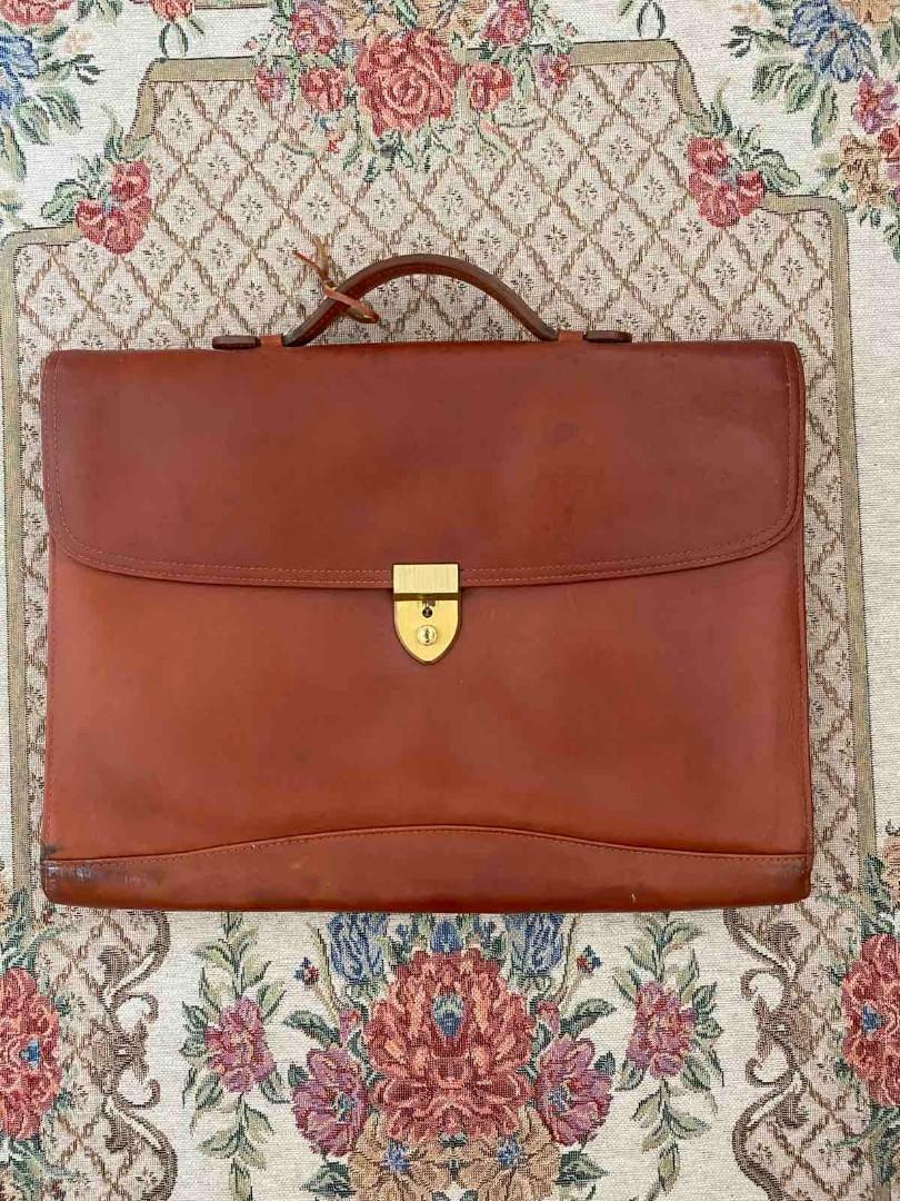 vintage document bag