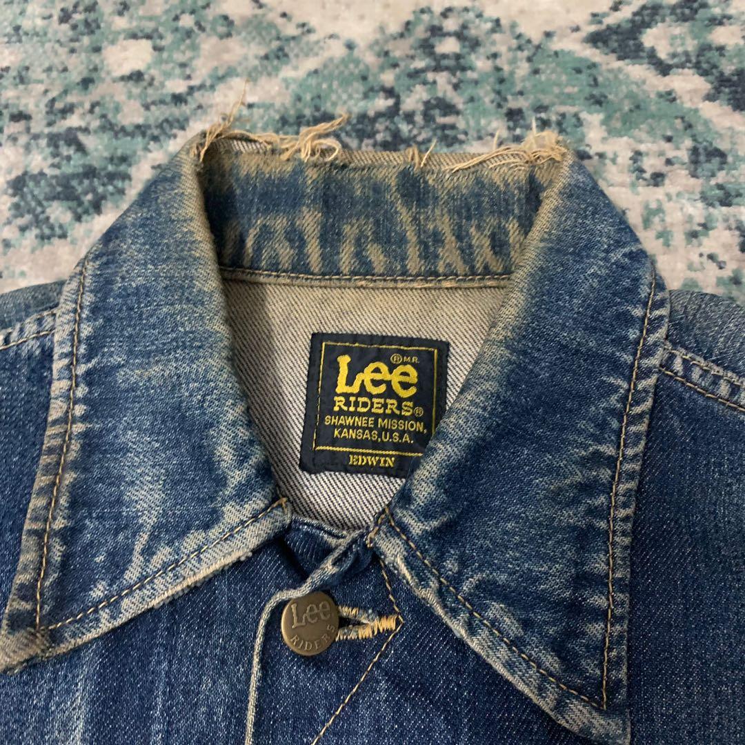Lee denim sale jacket vintage