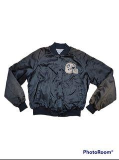 Vintage Los Angeles Raiders Chalk Line Satin Jacket ChalkLine Adult Size  Small