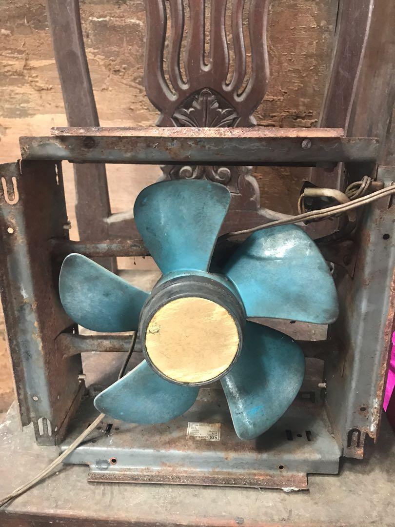 Vintage steel Exhaust Fan, Hobbies & Toys, Memorabilia & Collectibles