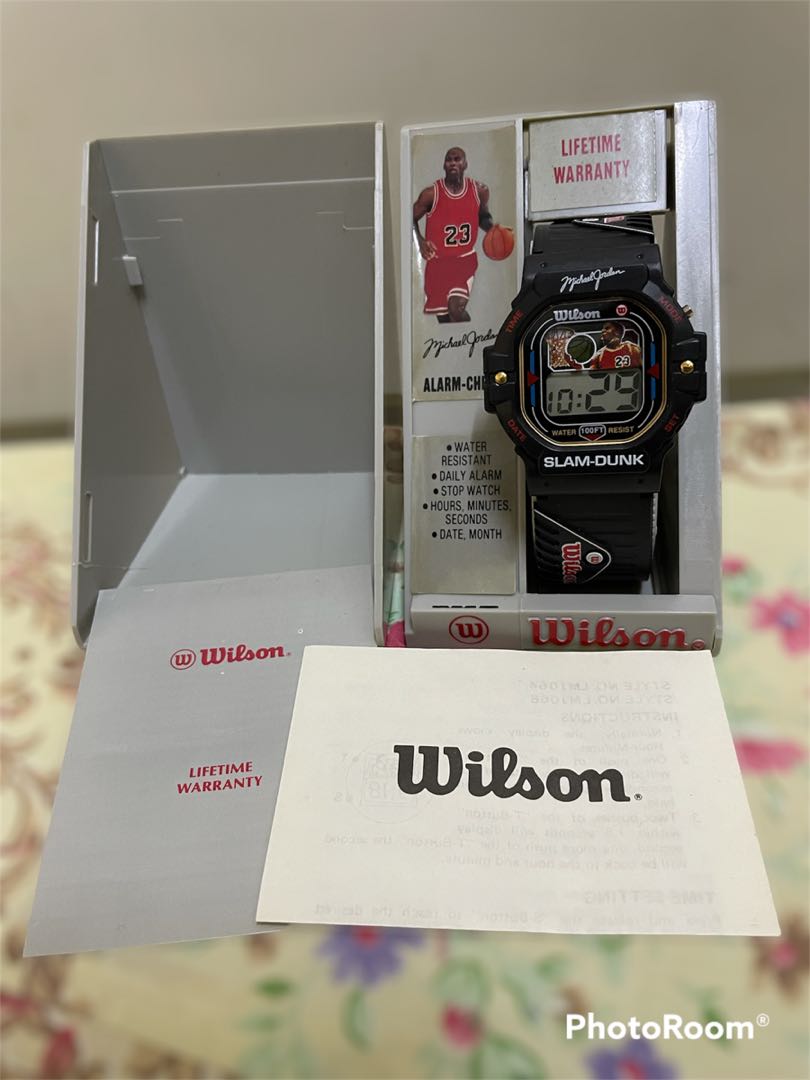 Michael jordan store watch wilson