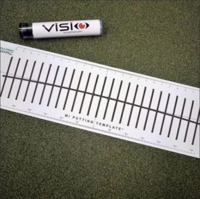 Visio golf putting template pro training aid, Sports Equipment, Other