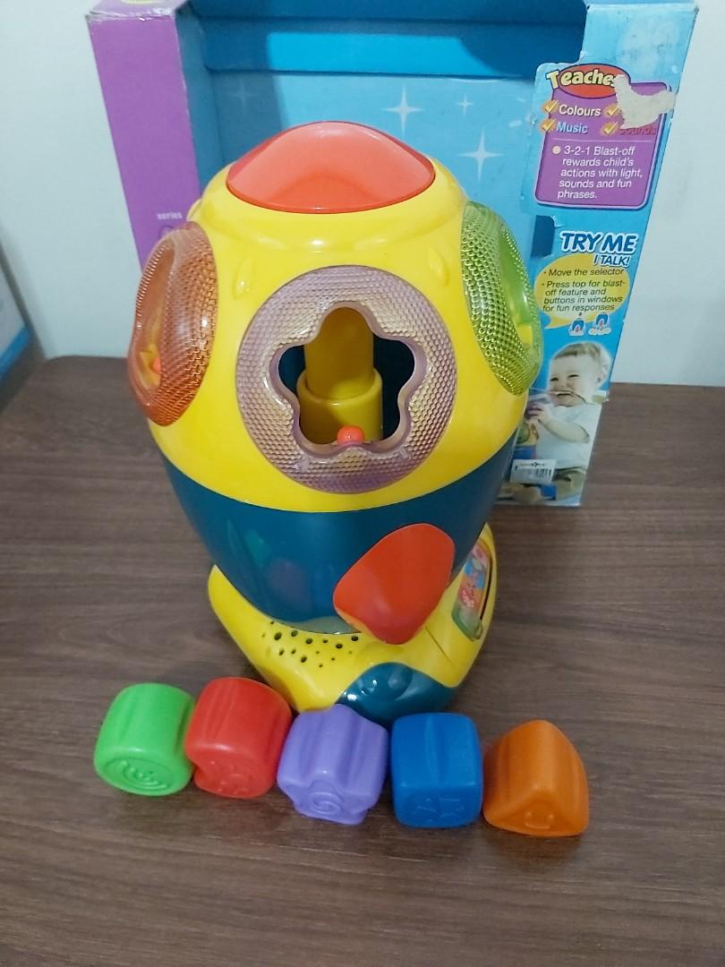 Vtech Sort and Soar Rocket with Lights, Music and Sound, Hobbies & Toys