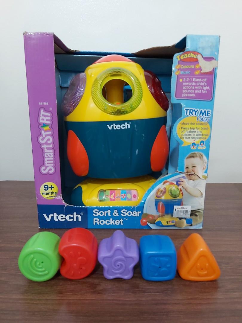 Vtech Sort and Soar Rocket with Lights, Music and Sound, Hobbies & Toys