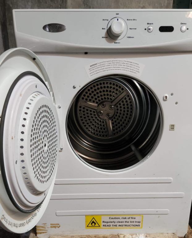 Whirlpool Tumble Dryer (FrontLoad) AWD60A 6kg, TV & Home Appliances