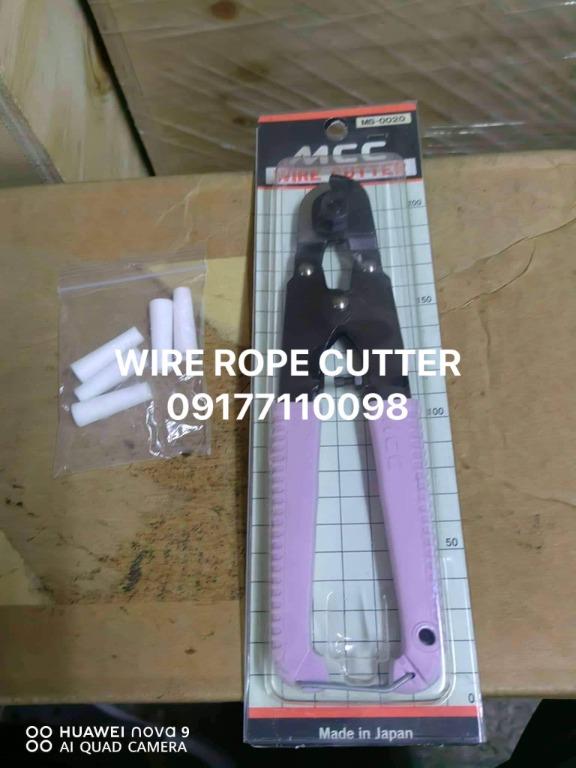 Wire Rope Cutter (Category: Construction Tools & Equipment) located in Manila. Submitted by joeyroque09 (Listing ID 1170095311, Image 1). Description: TAKEZO INDUSTRIAL SUPPLY Location: Mayhaligue St. Abad Santos, Manila Waze: Takezo Industrial Supply (Tondo, Manila) Land mark: Uno High School Tabon 1, Centennial Road, Kawit, Cavite Land mark: Phoenix Gas Station beside Mana Town Center.