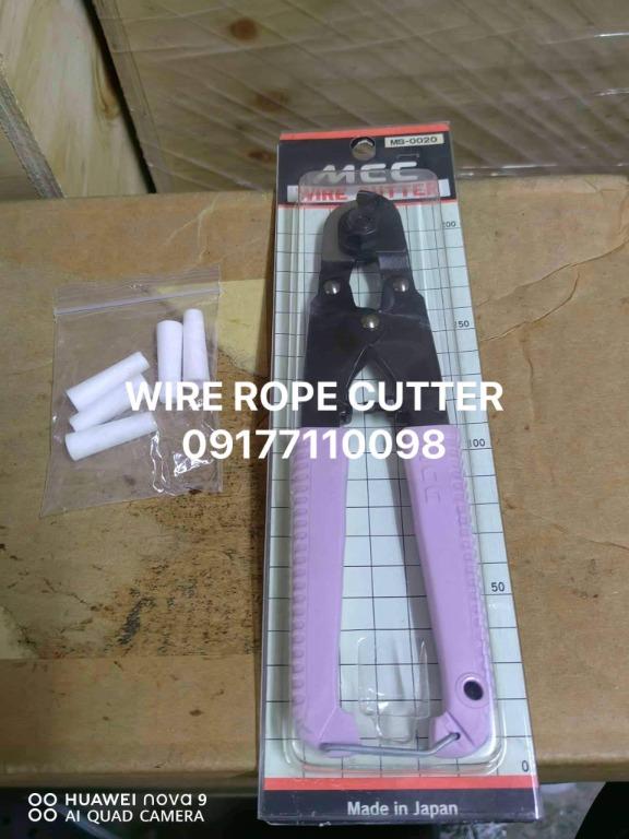 Wire Rope Cutter (Category: Construction Tools & Equipment) located in Manila. Submitted by joeyroque09 (Listing ID 1170095311, Image 3). Description: TAKEZO INDUSTRIAL SUPPLY Location: Mayhaligue St. Abad Santos, Manila Waze: Takezo Industrial Supply (Tondo, Manila) Land mark: Uno High School Tabon 1, Centennial Road, Kawit, Cavite Land mark: Phoenix Gas Station beside Mana Town Center.