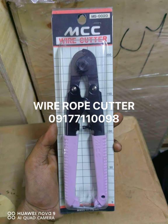 Wire Rope Cutter (Category: Construction Tools & Equipment) located in Manila. Submitted by joeyroque09 (Listing ID 1170095311, Image 2). Description: TAKEZO INDUSTRIAL SUPPLY Location: Mayhaligue St. Abad Santos, Manila Waze: Takezo Industrial Supply (Tondo, Manila) Land mark: Uno High School Tabon 1, Centennial Road, Kawit, Cavite Land mark: Phoenix Gas Station beside Mana Town Center.