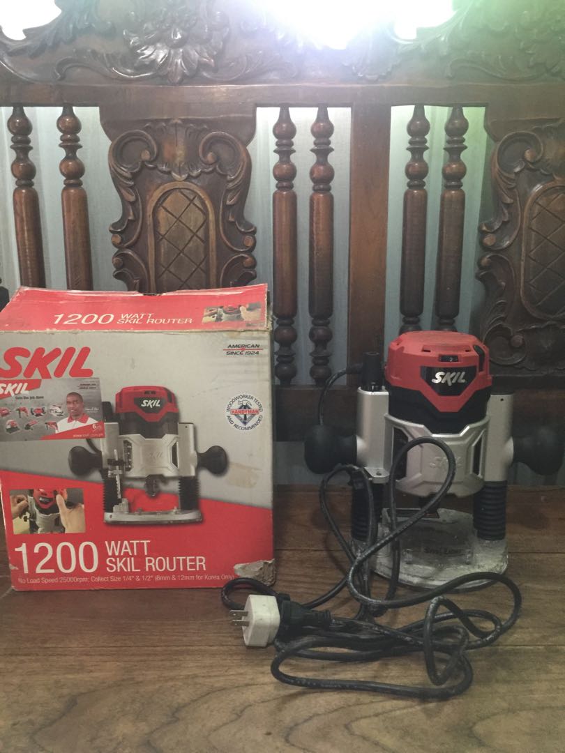 Wood Router, Commercial & Industrial, Construction Tools & Equipment on ...