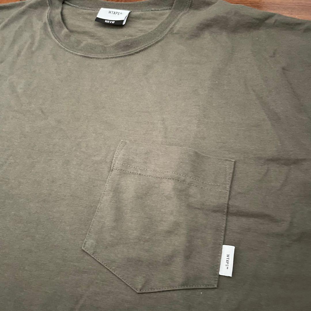 WTAPS 20 BLANK SS COPO OLIVE SIZE 02, 男裝, 上身及套裝, T-shirt