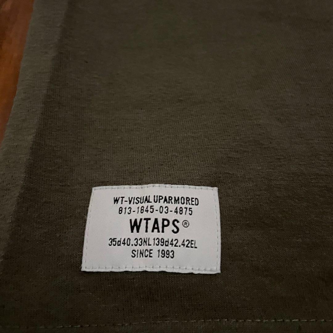 WTAPS 20 BLANK SS COPO OLIVE SIZE 02, 男裝, 上身及套裝, T-shirt