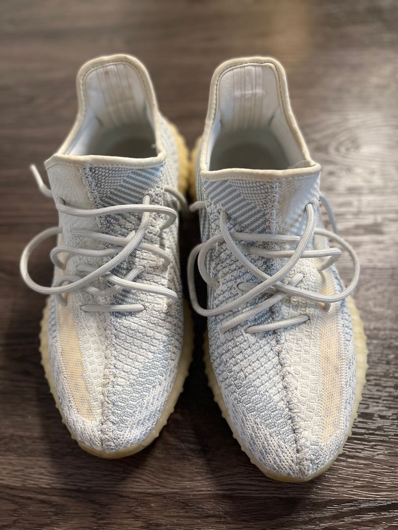Yeezy Boost 350 V2 cloud white ice blue Men s Fashion Footwear