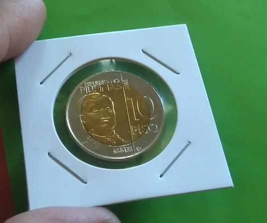 10 peso / UNC Condition (Category: Currency) located in Pateros City. Submitted by CaesarCoin (Listing ID 1173708244, Image 3). Description: 10pcs available Andres Bonifacio Commemorative Coin Uncirculated Condition Shipping: Add 150 pesos JRS express Payment: GCash to GCash Palawan to GCash wag sa 711 kasi may bawas.