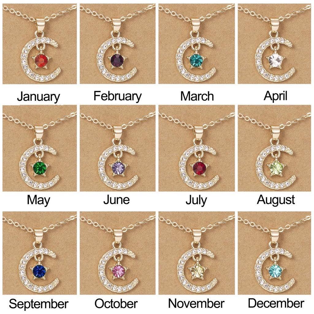 Men's shop birthstone necklaces