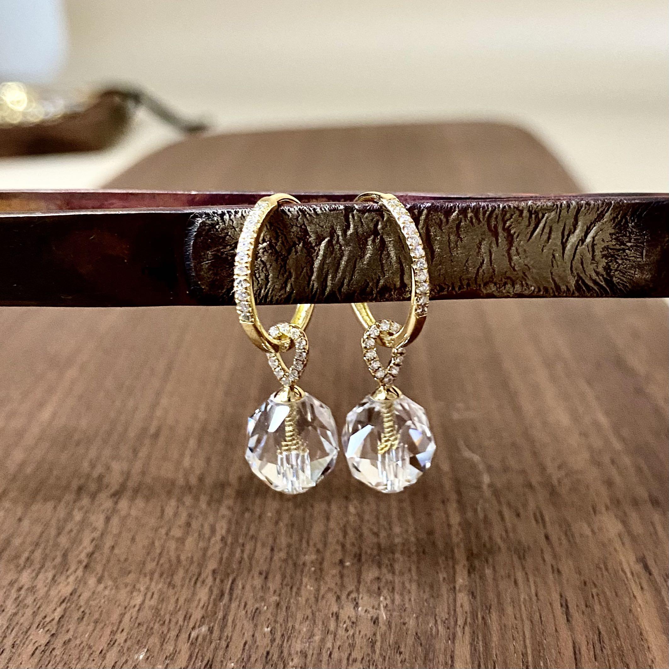 Gold custom earrings online