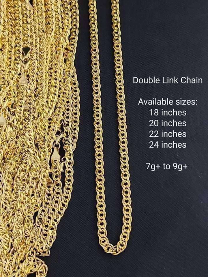 Double link necklace store