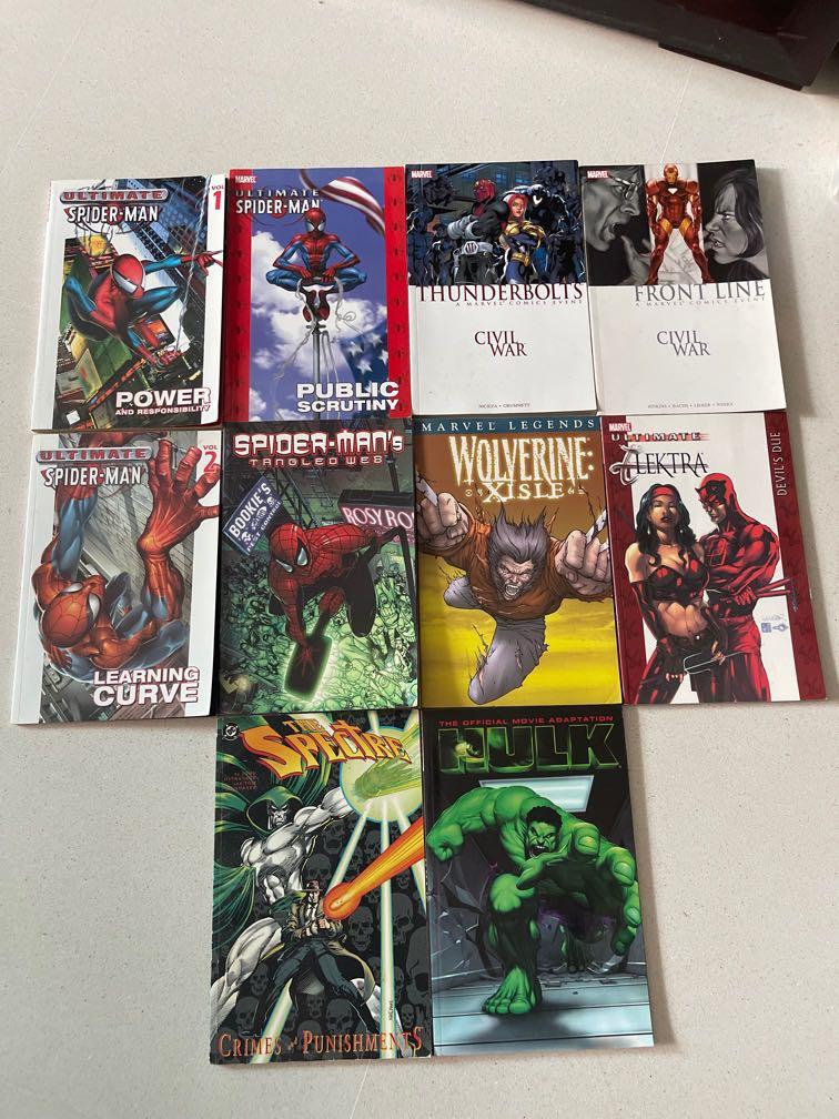 $4 per Marvel Comic (Category: Comics & Manga) located in Singapore. Submitted by mashmellooooo (Listing ID 1173666921, Image 1). Description: .