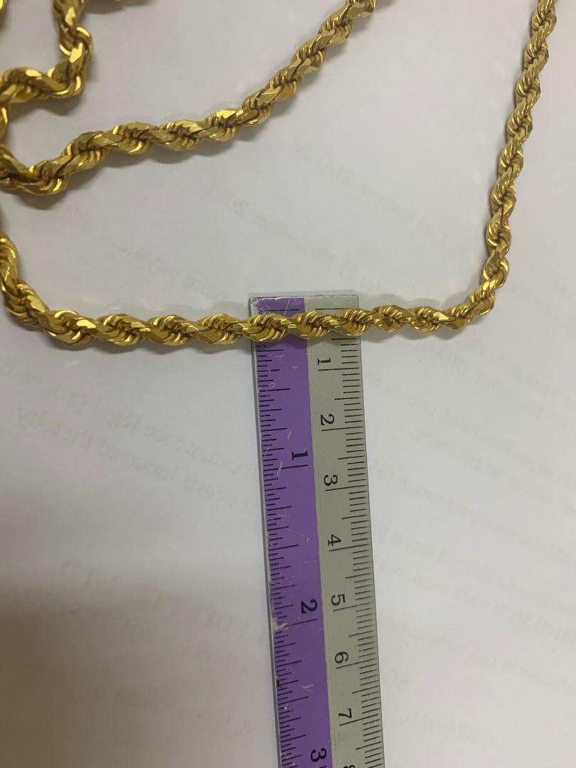 Gold chain hotsell 80 grams
