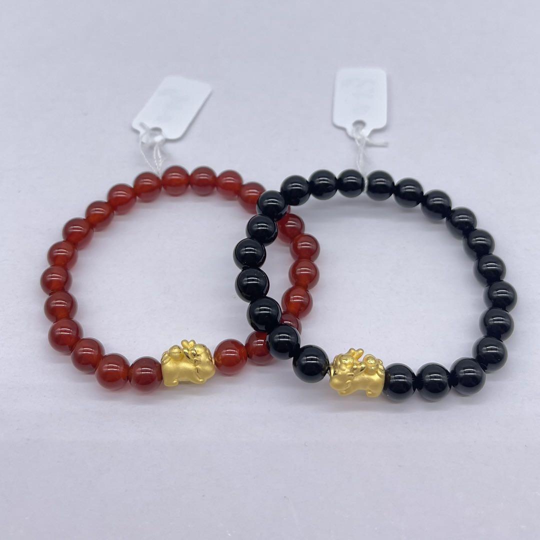 Red and black hotsell bracelet for babies