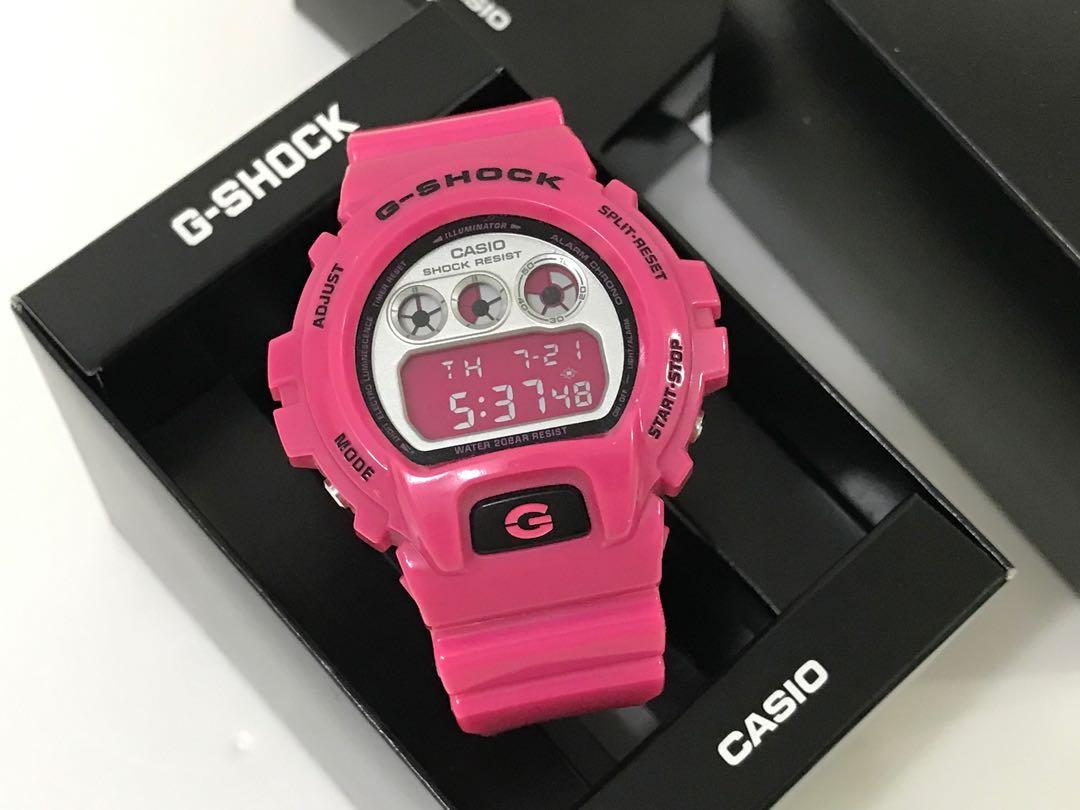 G-SHOCK ブザービート 山下智久 DW6900 クレイジーカラーズ ピンク