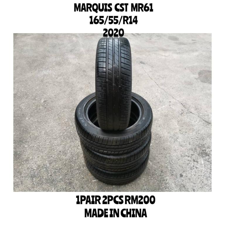 🇯🇵🇯🇵 Marquis Cst MR61 165/55/R14 2020 Year Tyre / Tayar