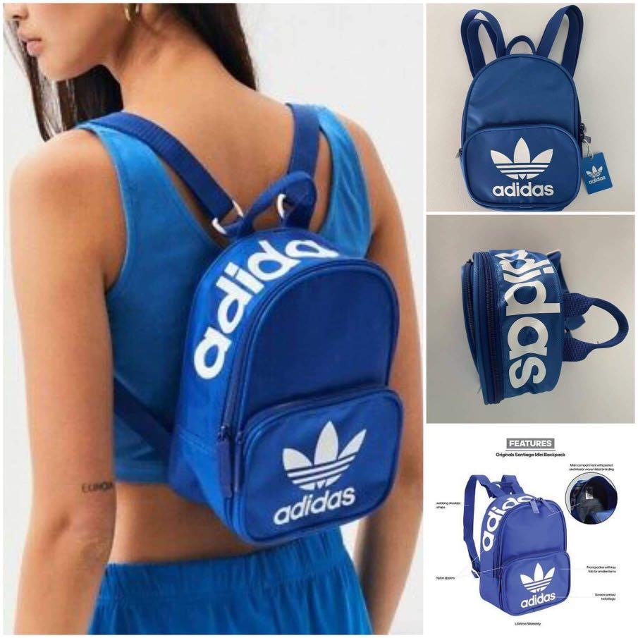 Adidas Originals Royal Blue santiago mini backpack Women s