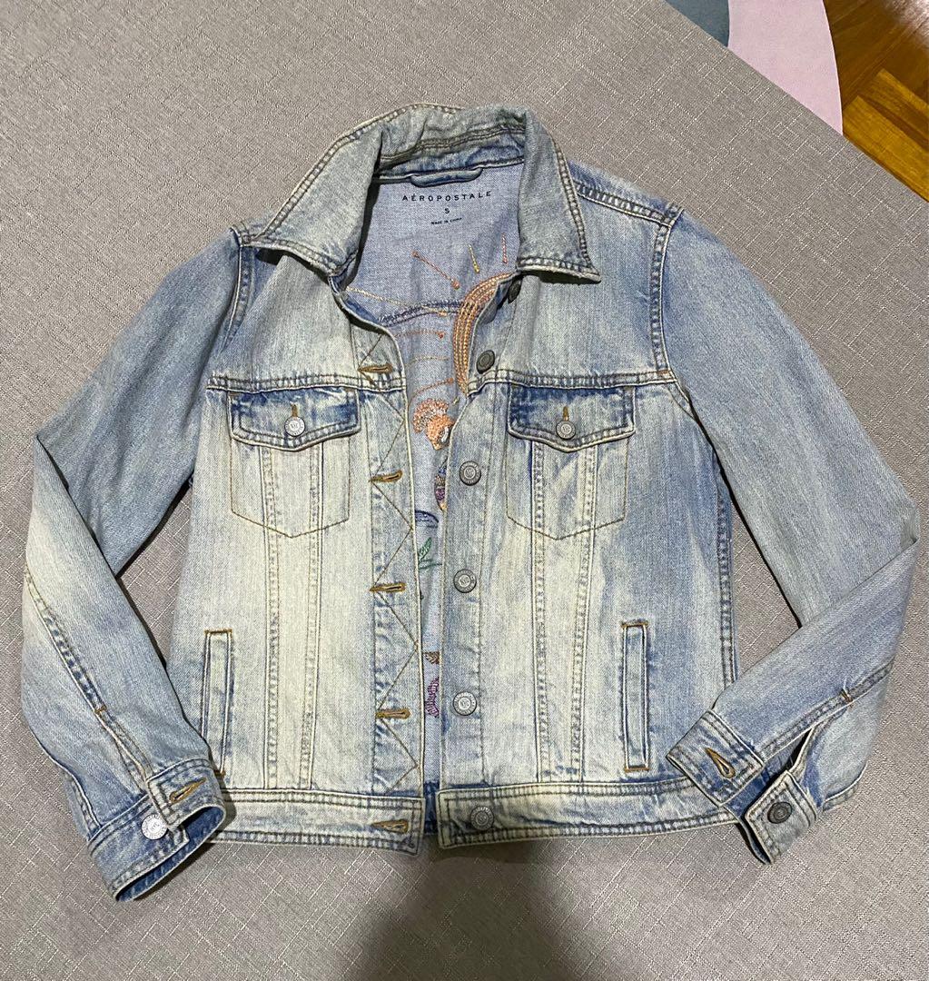 Aeropostale on sale jeans jacket