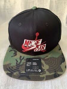 AIR JORDAN CAMO BRIM CAP, Men's Fashion 