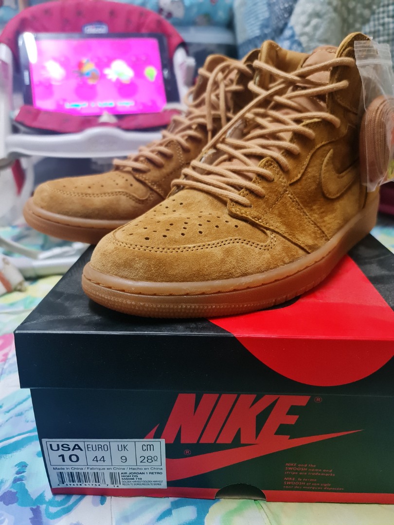 Wheat jordan sale 10