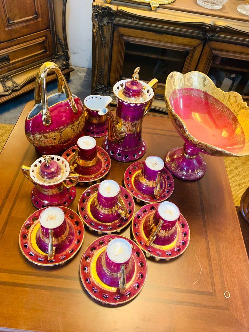 Ancient Egypt tea set, Furniture & Home Living, Kitchenware & Tableware