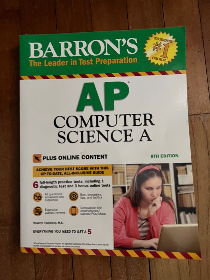 AP Computer Science A Textbook, Hobbies & Toys, Books & Magazines ...
