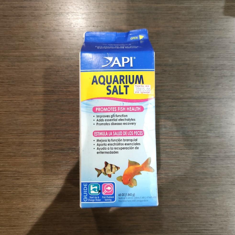 API Aquarium Salt, Pet Supplies, Homes & Other Pet Accessories on Carousell